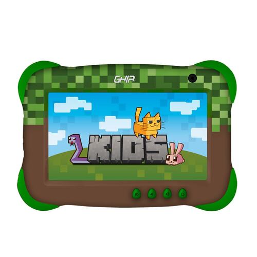 Ghia Kids Tableta de 7'', 2GB/32GB, Android 13, Verde