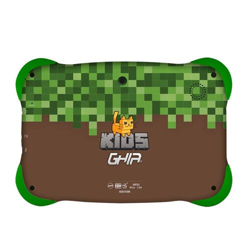 Ghia Kids Tableta de 7'', 2GB/32GB, Android 13, Verde