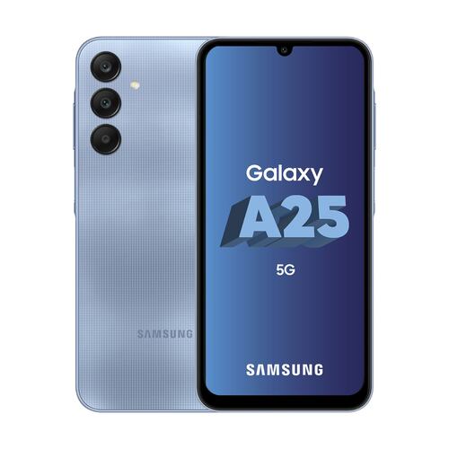 Samsung Galaxy A25 5G 256GB, 8GB RAM, COLOR AZUL. NUEVO DESBLOQUEADO