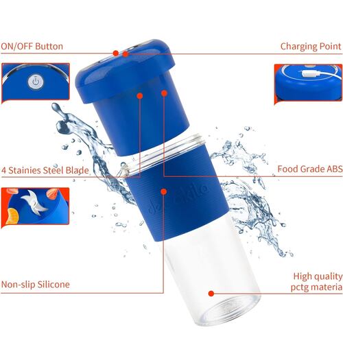 Batidora licuadora De bolsillo Decakila KMJB012l 300ml 50W