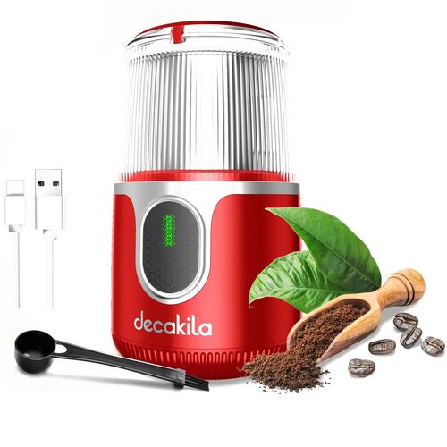 MOLINO DE CAFE 200W CON PROTECCION EN TAPA HOJA DE ACERO INX