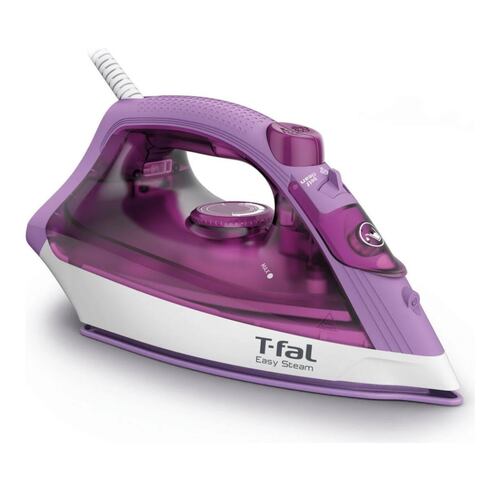 Plancha T-FAL Vapor suela cerámica 1200W FV1953 AntiCalc 100g/min