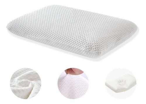Almohadas Memoria Foam Gel Ortopedicas Cervical Regulable negro
