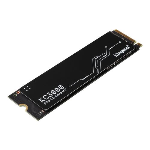 Unidad de Estado Sólido Kingston KC3000 de 512 GB, M2 2280, NVMe PCIe Gen 4X4, 7000/3900 MB/s.