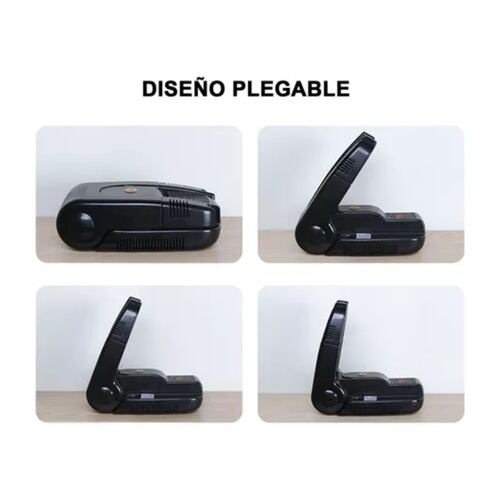 Secador De Zapatos Dispositivo De Esterilización Con Ozono negro