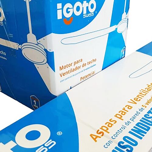 Ventilador Techo 56 70W Metalico Axo Light V56-70W