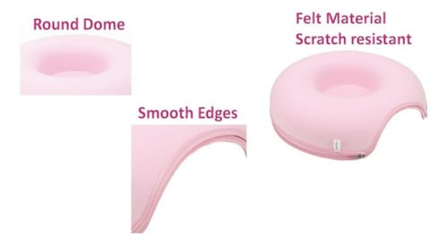 Cama Túnel De Dona Grande Cueva Para Gatos - Perros Chicos rosa