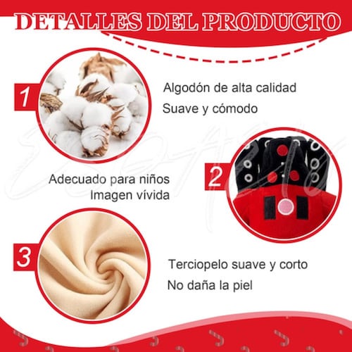 Peluche Speakerman Nuevo 30cm Espaed ROJO/NEGRO