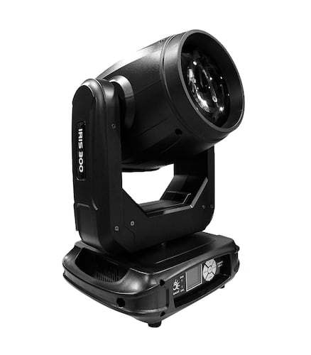 Juego De Cabeza Movil 295w MEGALUZ IRIS 300 beam 12r  Incluye Case.