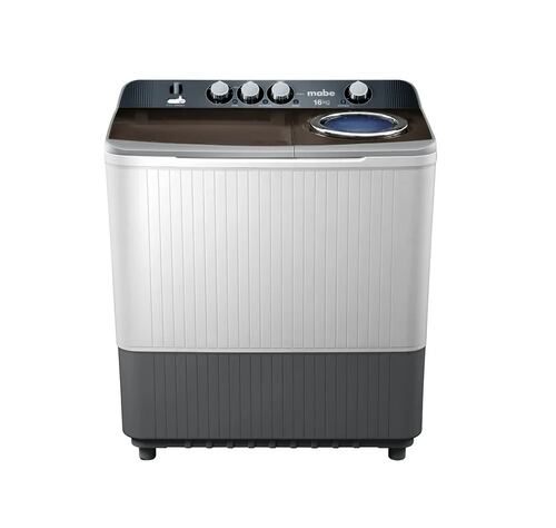 Lavadora Semiautomática Mabe Doble Tina 16 Kilos Blanca LMDX6124HBAB0
