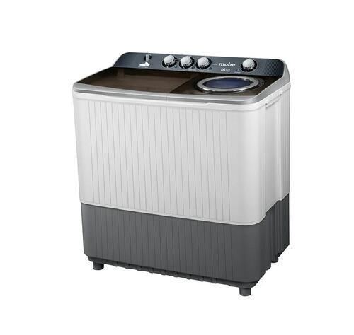 Lavadora Semiautomática Mabe Doble Tina 16 Kilos Blanca LMDX6124HBAB0