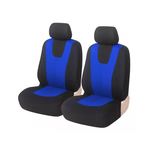 Universal Funda De Asiento Para Asiento Automóvil 10 Piezas Azul