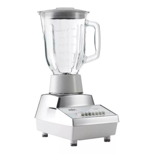 Licuadora MAN LMV-9090 vaso Vidrio 1.5 Lt. 7 vel. 550W base metálica.
