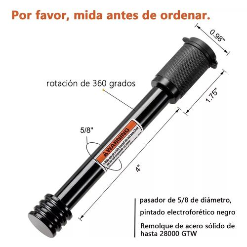 Par 2pcs Cerradura Para Receptor De Enganche De Auto