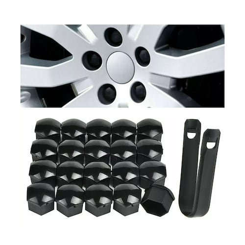 Set Tapones Cubre Birlo 20 Pzs Vw Seat Audi 17 Mm Pinza
