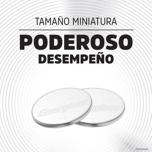 Pila Batería de Boton Energizer CR2032 3V Litio 1 Pieza.