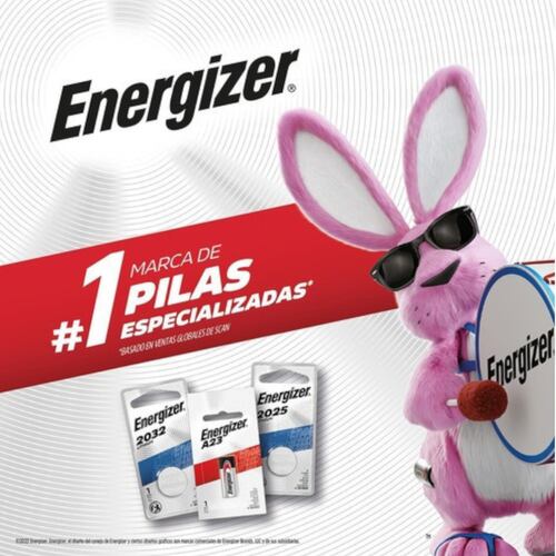 Pila Batería de Boton Energizer CR2032 3V Litio 1 Pieza.