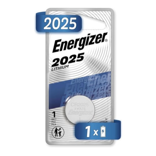 Pila Batería de Boton Energizer CR2025 3V Litio 1 Pieza.