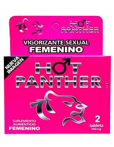 2 Pastillas Hot Panther Mujer - Estimulador De La Potencia Femenina