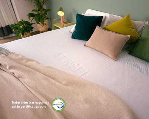 Colchón Queen Size Memory Foam Sensei Cool Gel