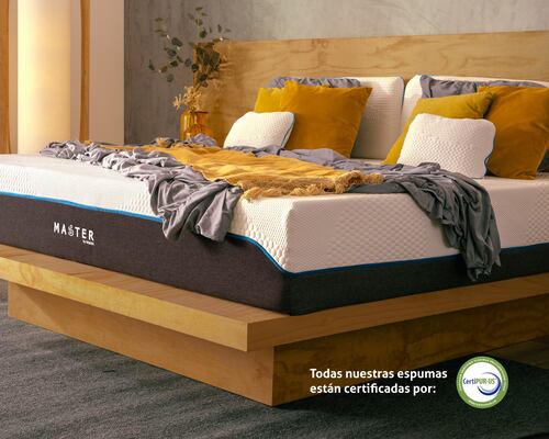 Colchón Individual Memory Foam Sensei Master