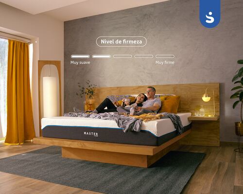 Colchón Matrimonial Memory Foam Sensei Master