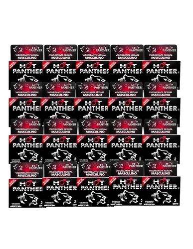80 Pastillas Hot Panther Hombre - Estimulador de la Potencia Masculina.