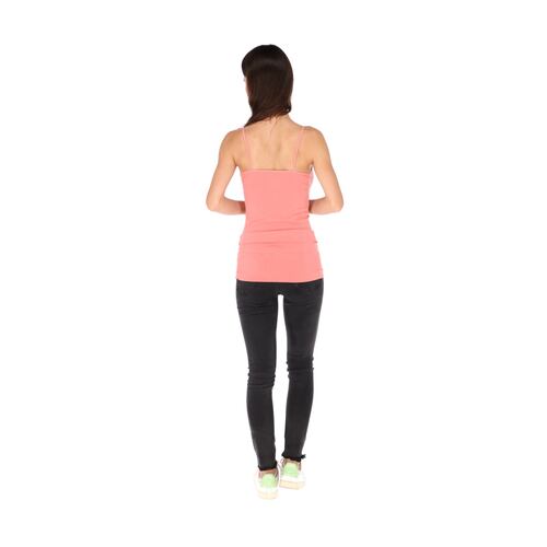 Blusa De Tirantes Para Mujer Licra Basica Varios Colores.