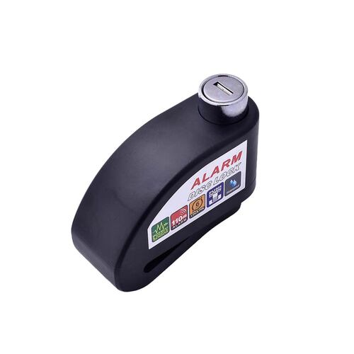 Bloqueo Freno de Disco Impermeable Alarma de Moto Candado