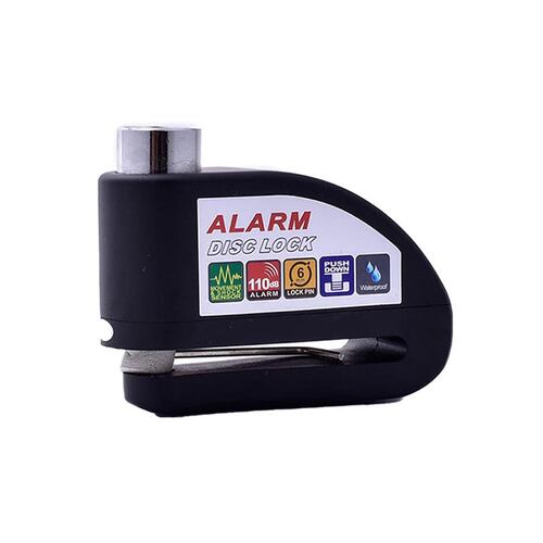 Bloqueo Freno de Disco Impermeable Alarma de Moto Candado
