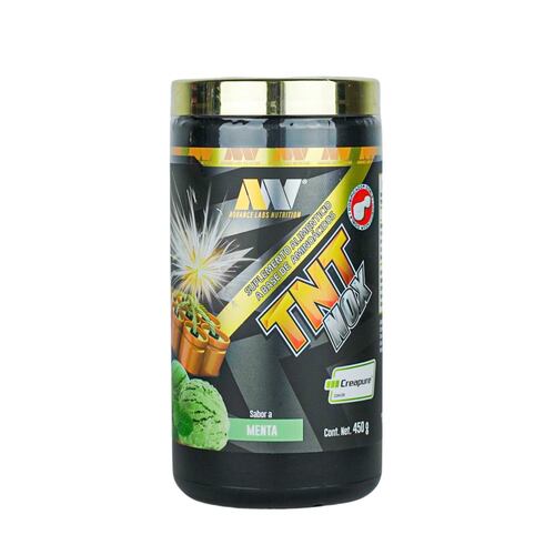 TNT NOX Pre-Workout con Creatina Creapure®, Advance Nutrition, Sabor Menta