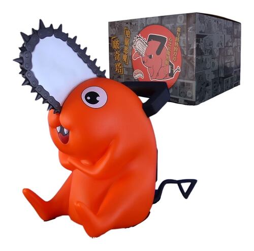 FIGURA POCHITA CHAINSANW MAN GRANDE GIGANTE 31 CM ANIME COLECCION .
