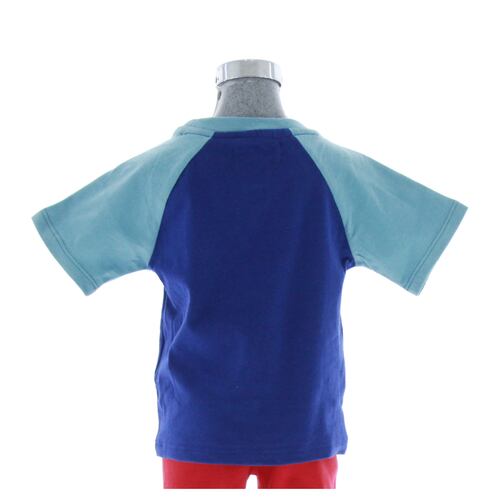 Playera Bebé Niño Azul T Shirt 0 a 4 Años 3697.