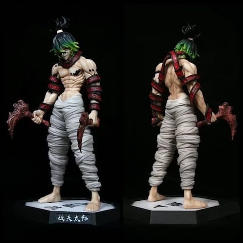 Figura Demonio Gyutaro Demon Slayer Kimetsu No Yaiba 30cm