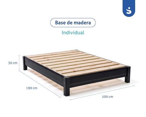 Base de madera armable Individual SenSei