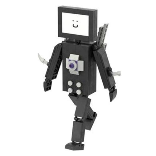Figura Skibidi Toilet TV Man Mini  Bloques Armables.