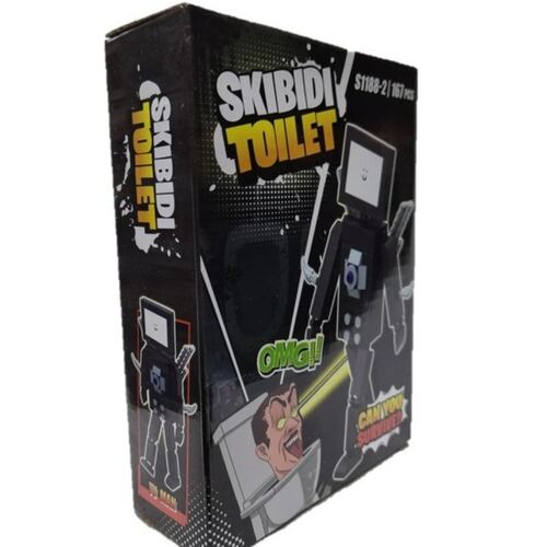 Figura Skibidi Toilet TV Man Mini  Bloques Armables.