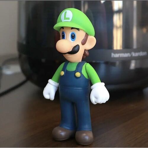 Figura Luigi New Super Mario Bros 24cm Juguete Muñeco