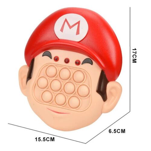 Pop It Electronico Push Burbuja Antiestrés Super Mario Bros.