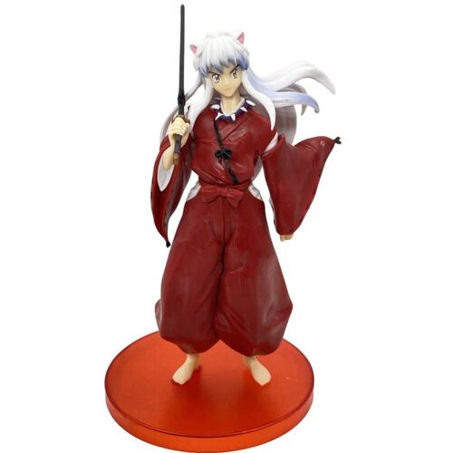 Figura Inuyasha Katana Gashapon Espada Cabello Blanco Hany