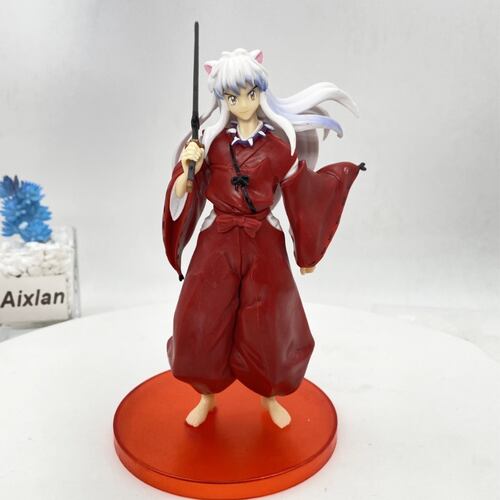 Figura Inuyasha Katana Gashapon Espada Cabello Blanco Hany
