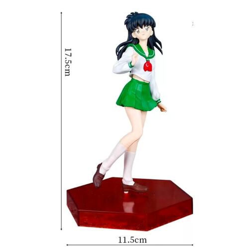 Figura Inuyasha Kagome Higurashi Aome Anime 18cm.