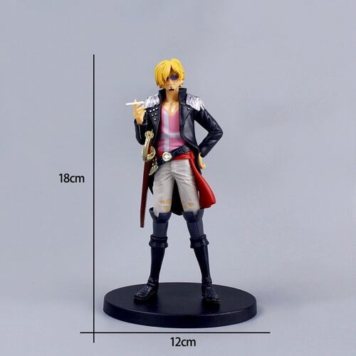 Luffy Sanji Rorona Zoro Red One Piece Movie Figura Coleccion