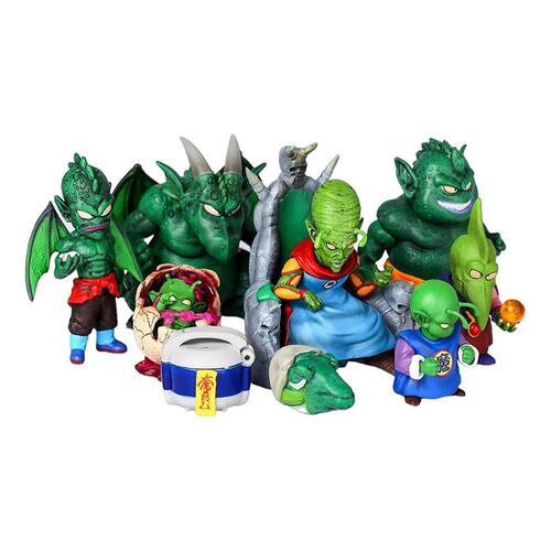 Piccolo Familia Del Mal Set 8 Figuras Coleccion Dragon Ball