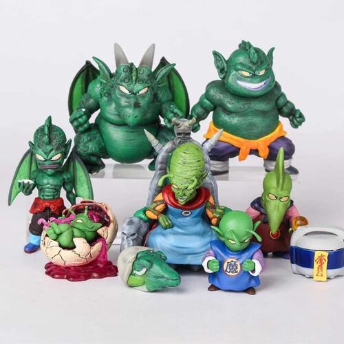Piccolo Familia Del Mal Set 8 Figuras Coleccion Dragon Ball