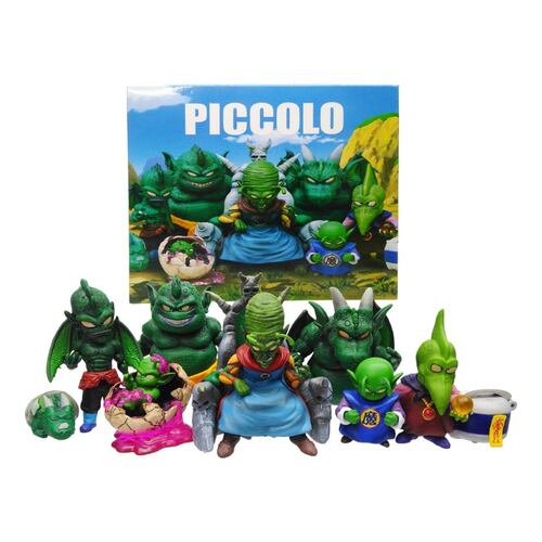 Piccolo Familia Del Mal Set 8 Figuras Coleccion Dragon Ball