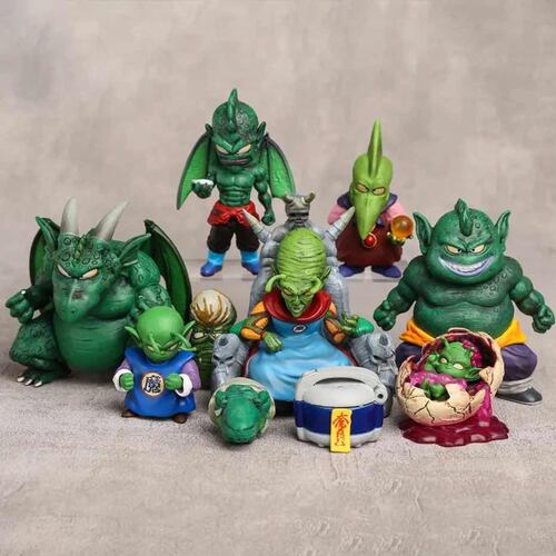 Piccolo Familia Del Mal Set 8 Figuras Coleccion Dragon Ball