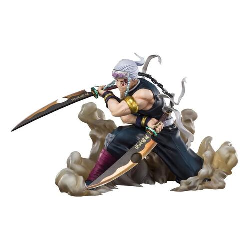 Figura de Acción Demon Slayer, Figura de Colección Kimetsu No Yaiba Zero, Personaje de Acción Tengen Uzui, Juguete para niños, Tamaño 15 cm..