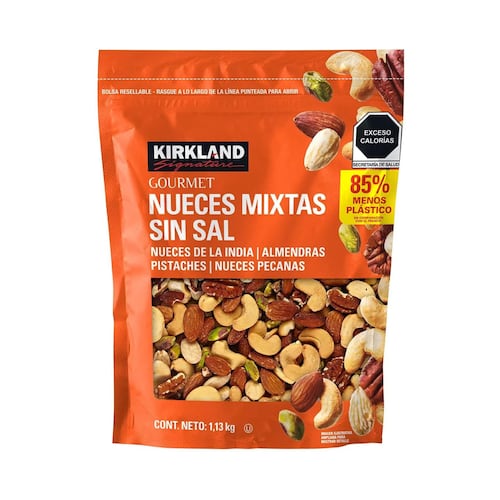 Nueces Mixtas Sin Sal 1.13kg Kirkland