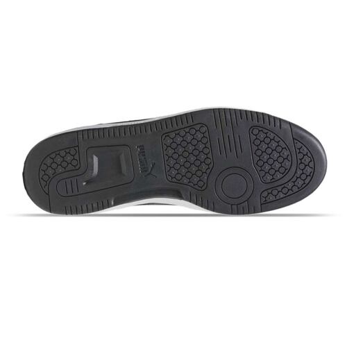 Tenis Casual Puma Rebound  V6 Low Negro-blanco 392328 01 .